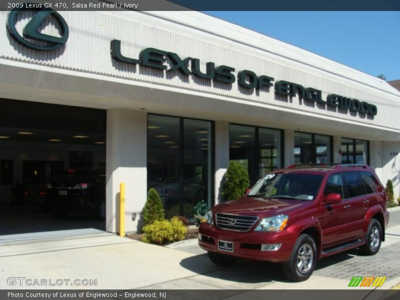 Salsa Red Pearl / Ivory 2009 Lexus GX 470