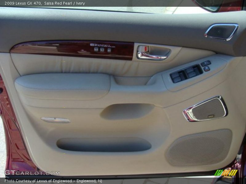 Salsa Red Pearl / Ivory 2009 Lexus GX 470