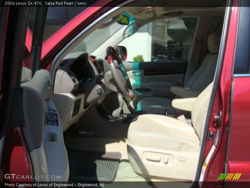 Salsa Red Pearl / Ivory 2009 Lexus GX 470