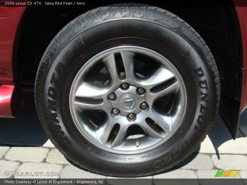 Salsa Red Pearl / Ivory 2009 Lexus GX 470