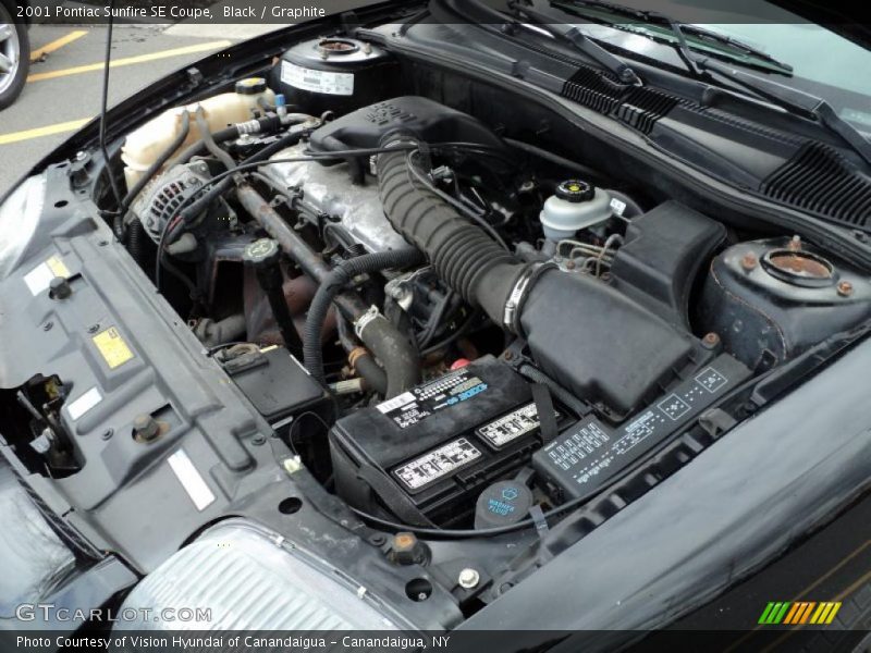  2001 Sunfire SE Coupe Engine - 2.2 Liter Inline 4 Cylinder