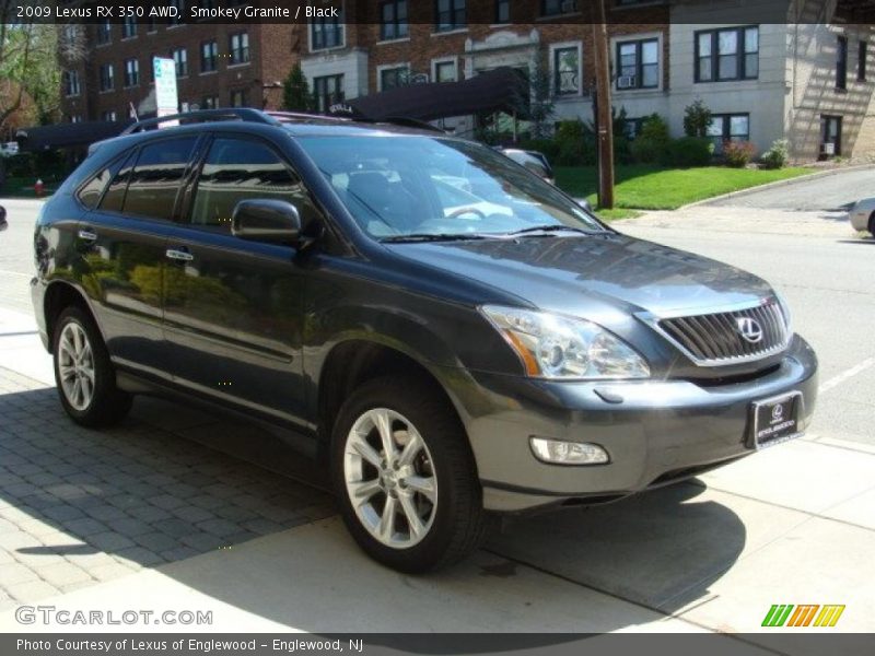 Smokey Granite / Black 2009 Lexus RX 350 AWD