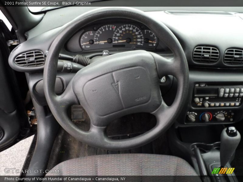  2001 Sunfire SE Coupe Steering Wheel