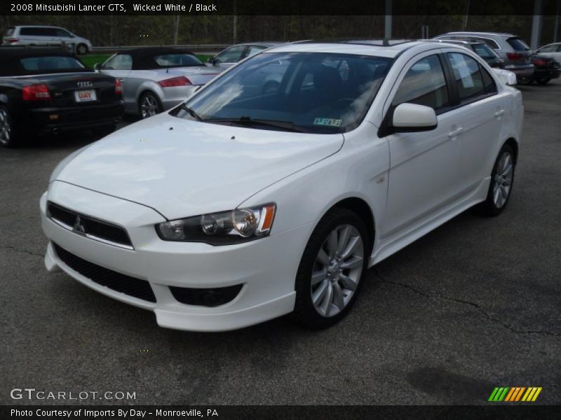 Front 3/4 View of 2008 Lancer GTS