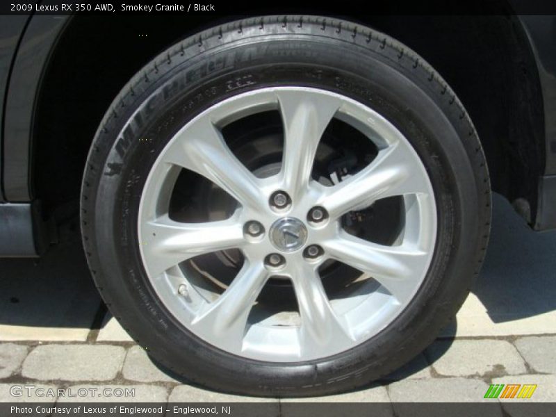 Smokey Granite / Black 2009 Lexus RX 350 AWD