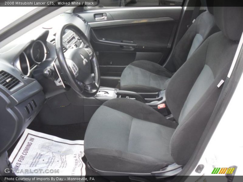  2008 Lancer GTS Black Interior