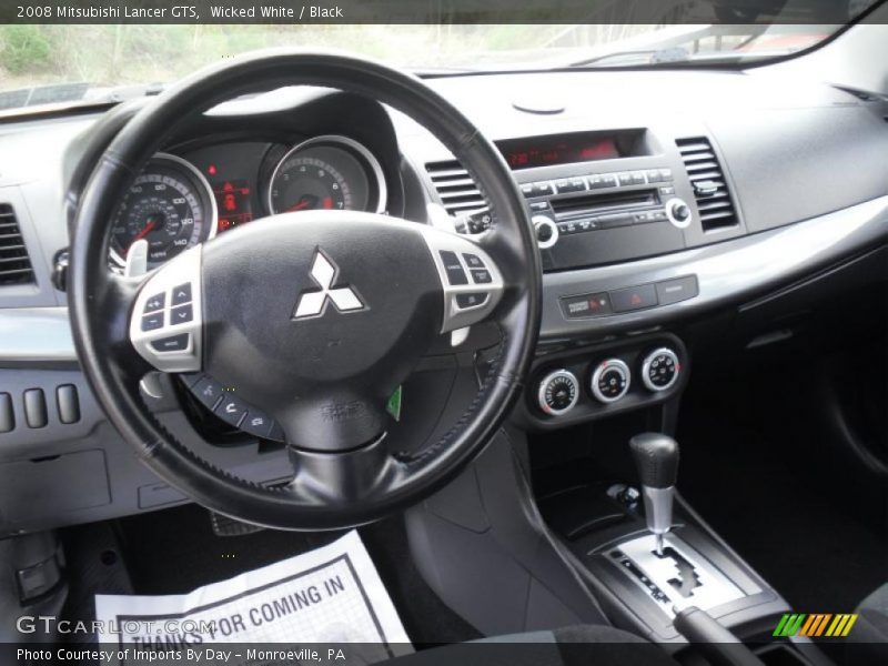 Dashboard of 2008 Lancer GTS
