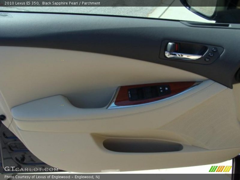 Black Sapphire Pearl / Parchment 2010 Lexus ES 350