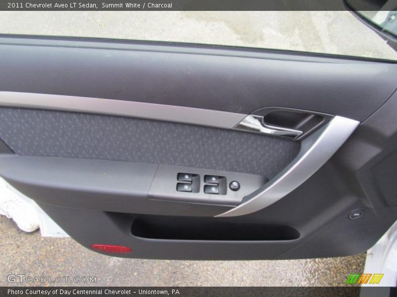 Summit White / Charcoal 2011 Chevrolet Aveo LT Sedan