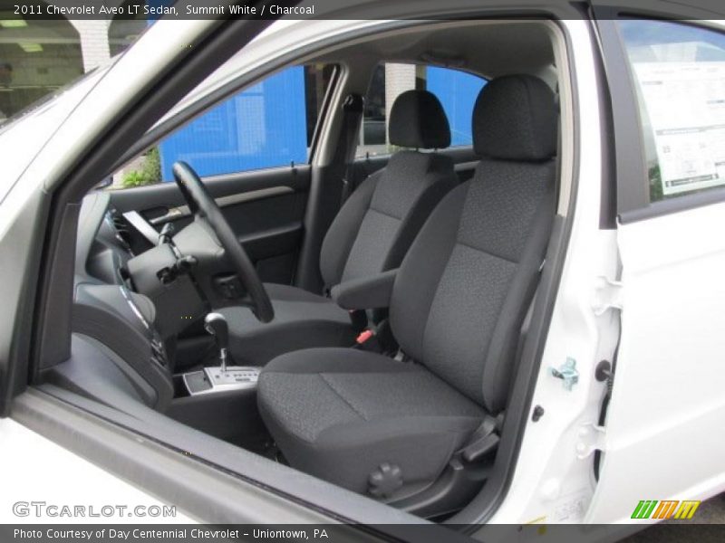 Summit White / Charcoal 2011 Chevrolet Aveo LT Sedan