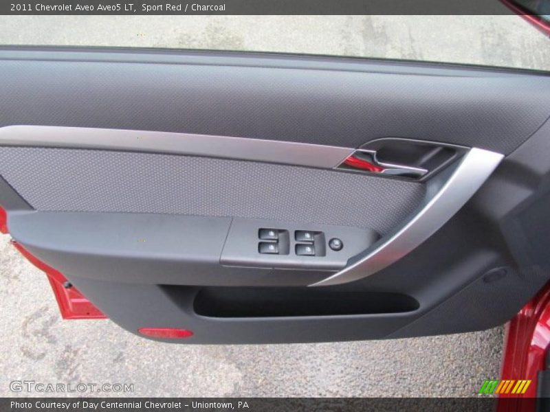 Sport Red / Charcoal 2011 Chevrolet Aveo Aveo5 LT
