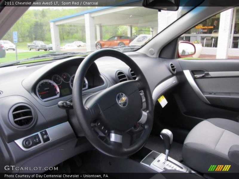 Sport Red / Charcoal 2011 Chevrolet Aveo Aveo5 LT