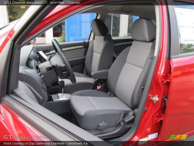 Sport Red / Charcoal 2011 Chevrolet Aveo Aveo5 LT