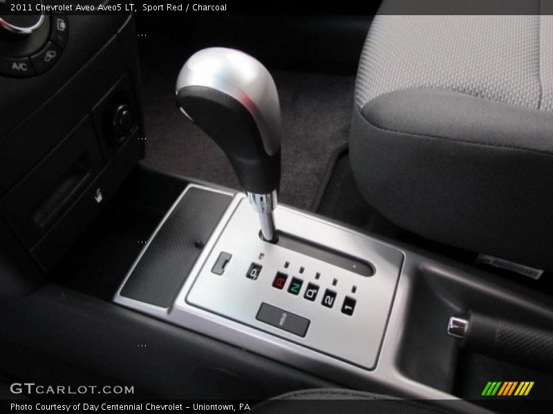 Sport Red / Charcoal 2011 Chevrolet Aveo Aveo5 LT
