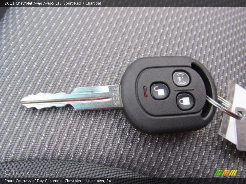 Sport Red / Charcoal 2011 Chevrolet Aveo Aveo5 LT