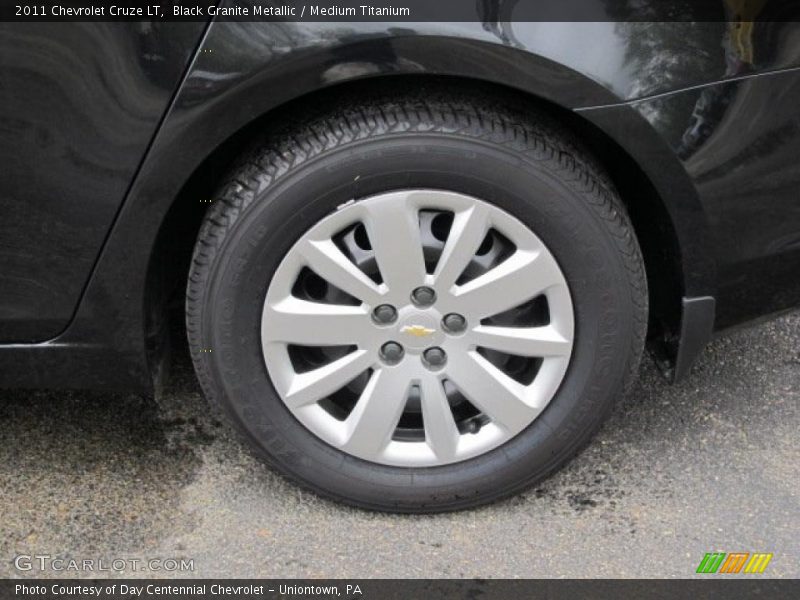 Black Granite Metallic / Medium Titanium 2011 Chevrolet Cruze LT