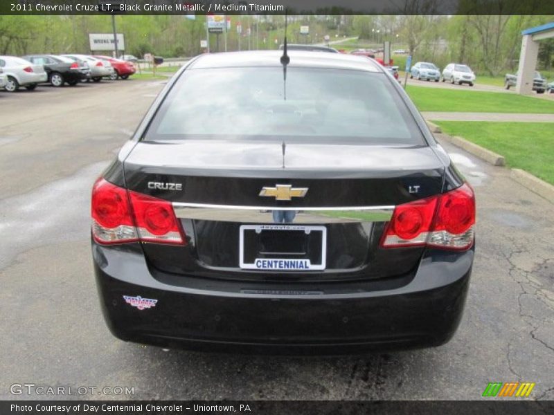 Black Granite Metallic / Medium Titanium 2011 Chevrolet Cruze LT