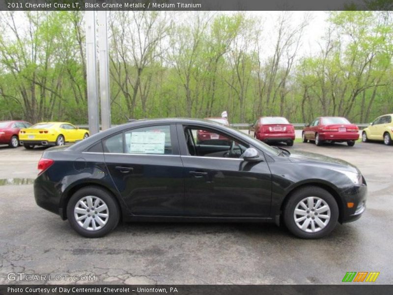 Black Granite Metallic / Medium Titanium 2011 Chevrolet Cruze LT