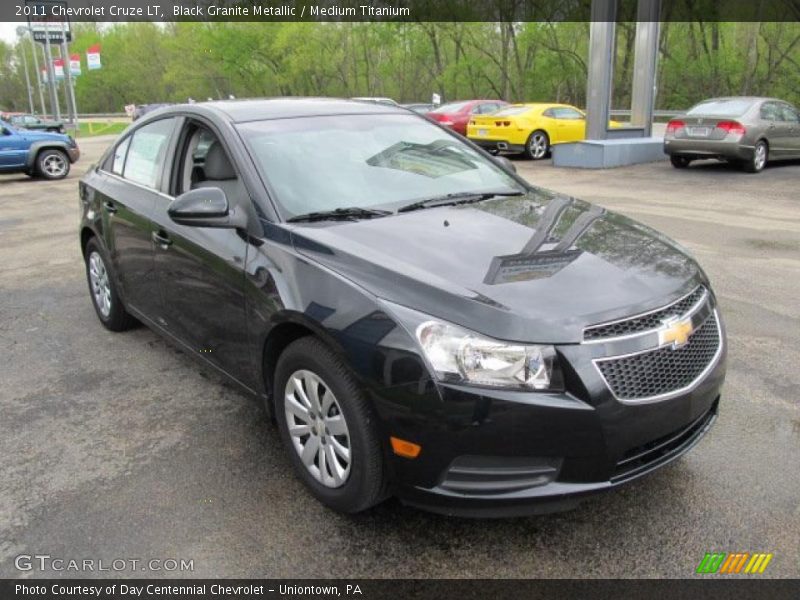 Black Granite Metallic / Medium Titanium 2011 Chevrolet Cruze LT