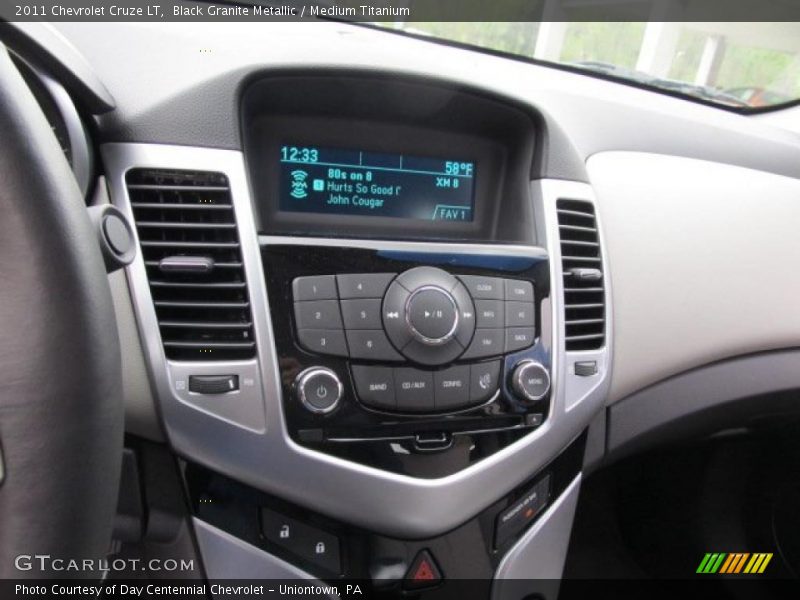 Black Granite Metallic / Medium Titanium 2011 Chevrolet Cruze LT