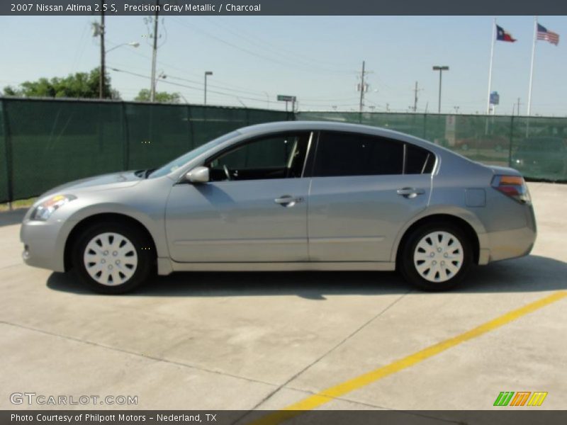 Precision Gray Metallic / Charcoal 2007 Nissan Altima 2.5 S