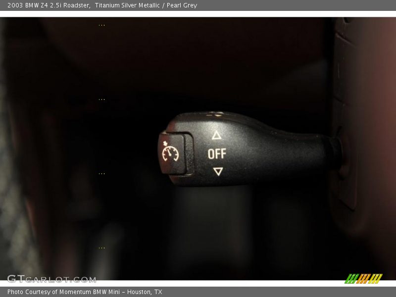 Titanium Silver Metallic / Pearl Grey 2003 BMW Z4 2.5i Roadster