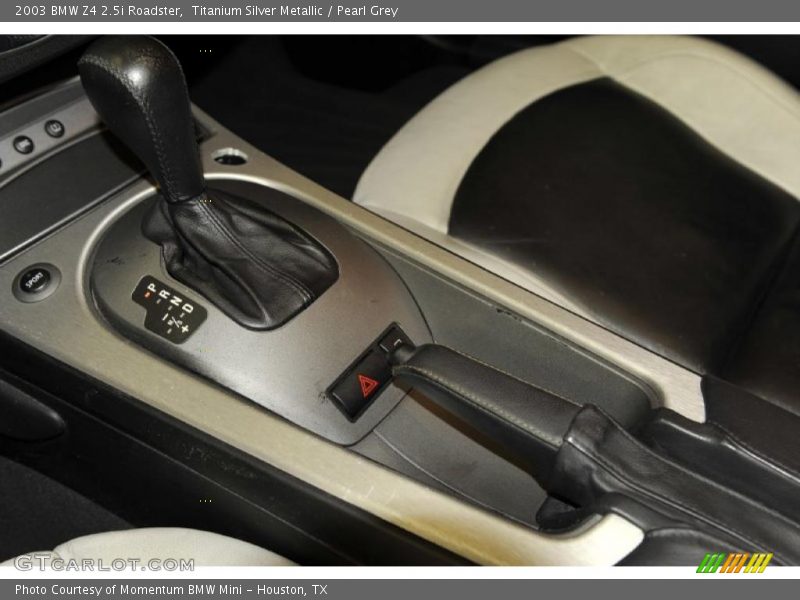 Titanium Silver Metallic / Pearl Grey 2003 BMW Z4 2.5i Roadster