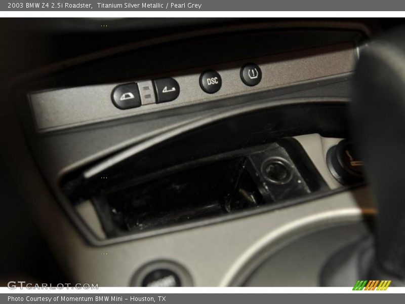 Titanium Silver Metallic / Pearl Grey 2003 BMW Z4 2.5i Roadster