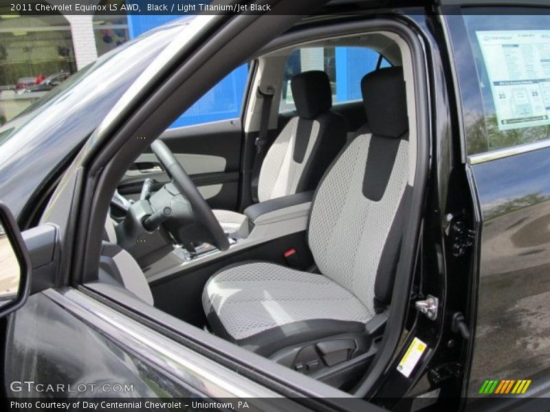 Black / Light Titanium/Jet Black 2011 Chevrolet Equinox LS AWD