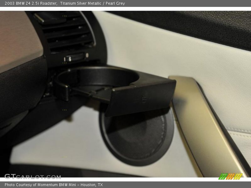 Titanium Silver Metallic / Pearl Grey 2003 BMW Z4 2.5i Roadster