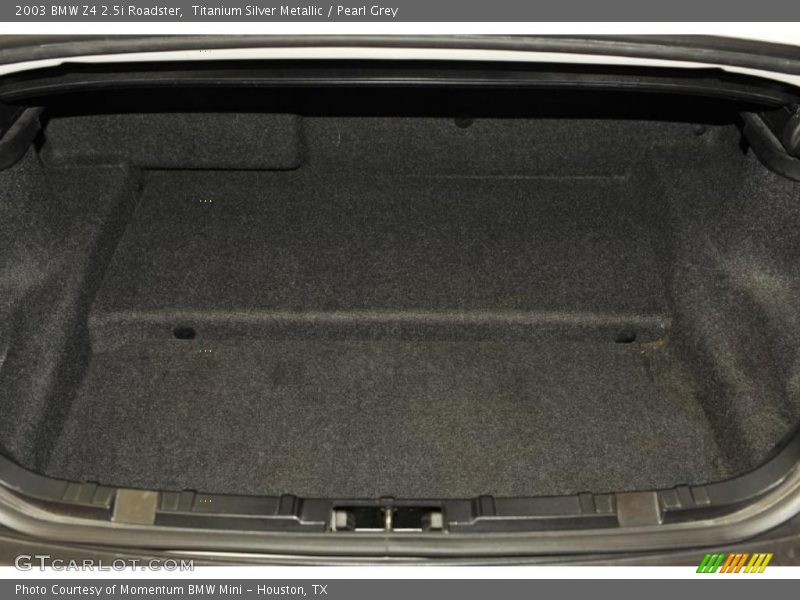 Titanium Silver Metallic / Pearl Grey 2003 BMW Z4 2.5i Roadster