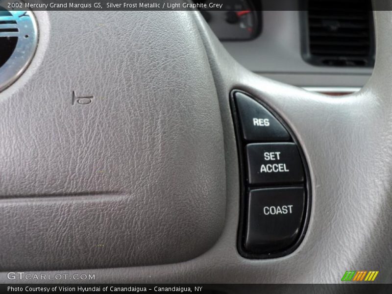 Controls of 2002 Grand Marquis GS