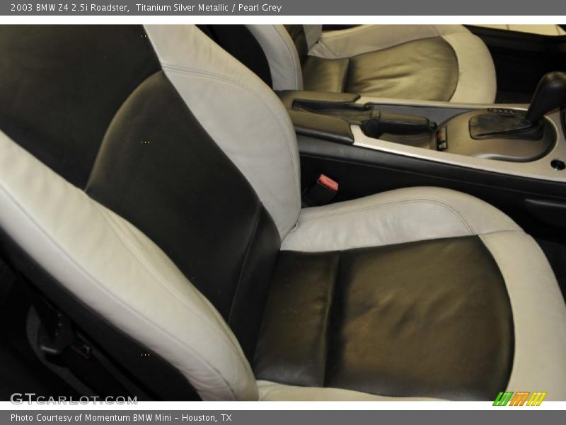 Titanium Silver Metallic / Pearl Grey 2003 BMW Z4 2.5i Roadster
