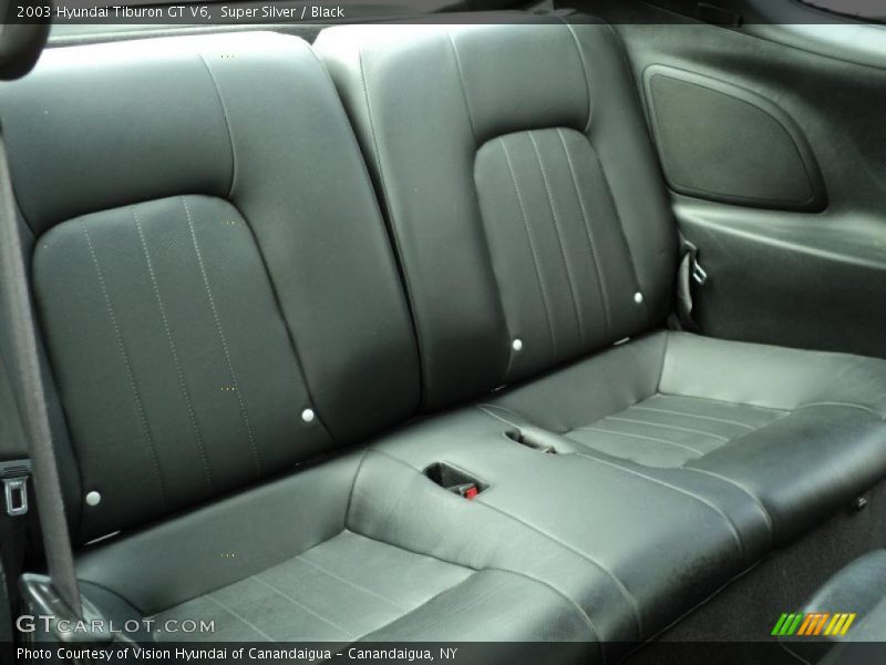  2003 Tiburon GT V6 Black Interior