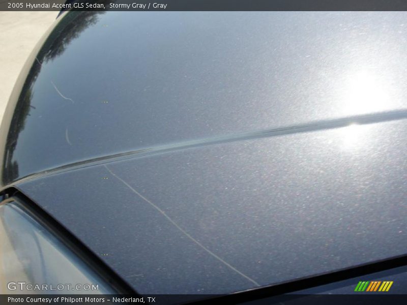 Stormy Gray / Gray 2005 Hyundai Accent GLS Sedan