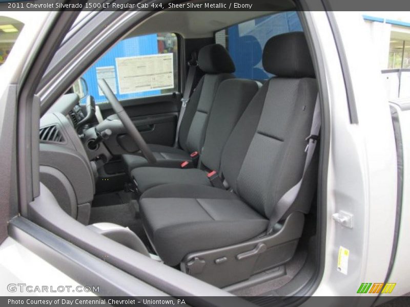  2011 Silverado 1500 LT Regular Cab 4x4 Ebony Interior