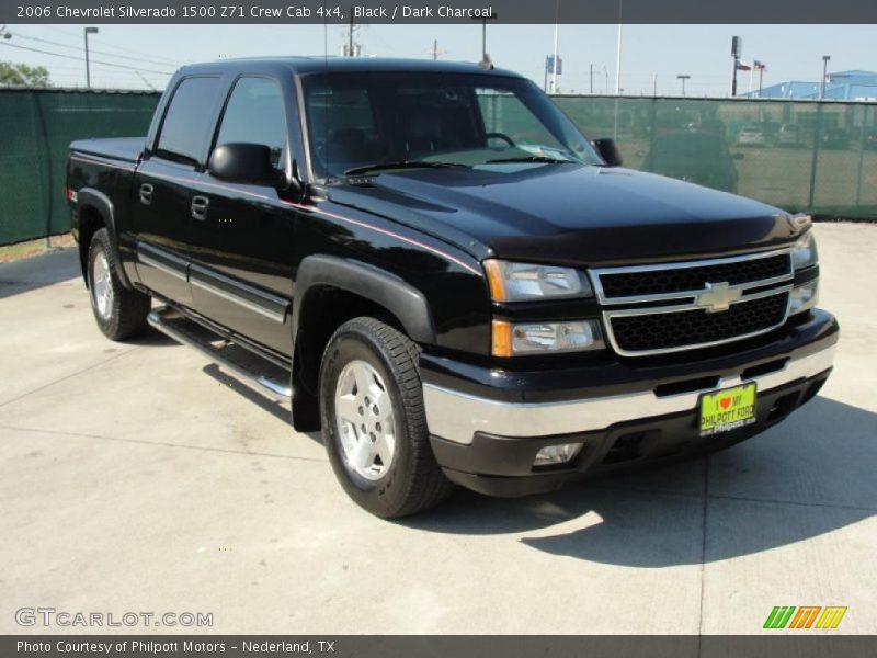 Black / Dark Charcoal 2006 Chevrolet Silverado 1500 Z71 Crew Cab 4x4