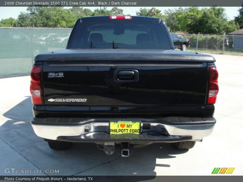 Black / Dark Charcoal 2006 Chevrolet Silverado 1500 Z71 Crew Cab 4x4