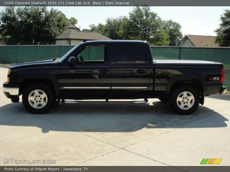 Black / Dark Charcoal 2006 Chevrolet Silverado 1500 Z71 Crew Cab 4x4