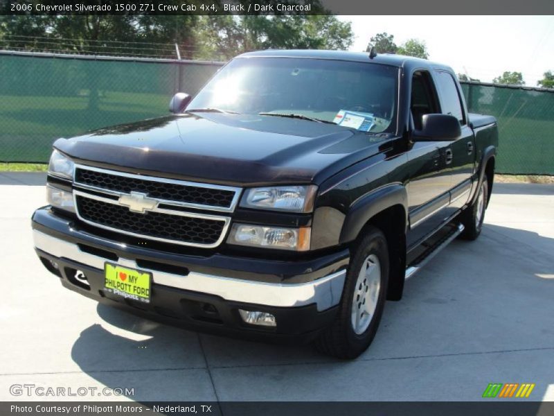 Black / Dark Charcoal 2006 Chevrolet Silverado 1500 Z71 Crew Cab 4x4
