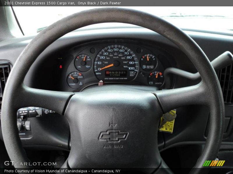 Onyx Black / Dark Pewter 2001 Chevrolet Express 1500 Cargo Van