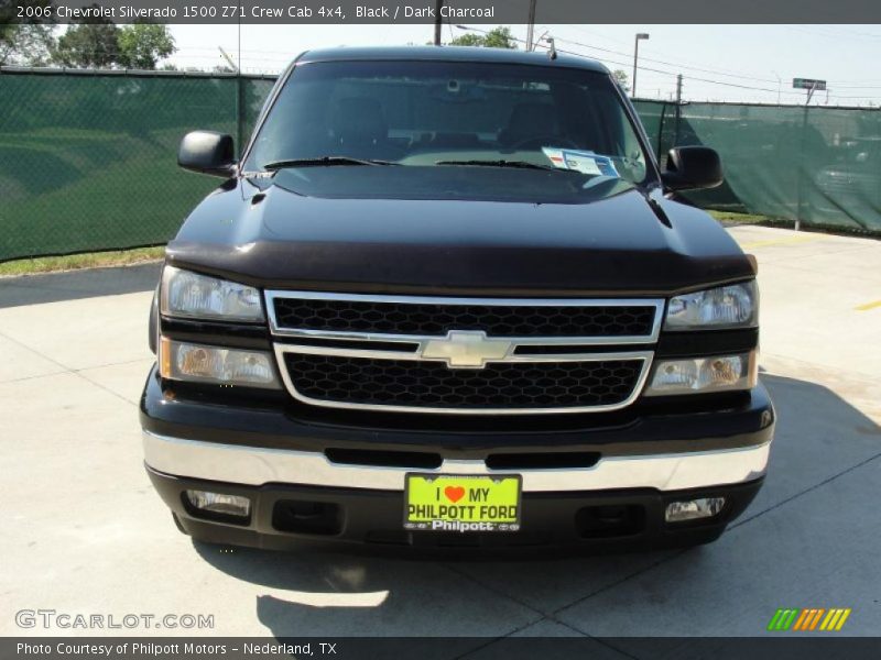 Black / Dark Charcoal 2006 Chevrolet Silverado 1500 Z71 Crew Cab 4x4