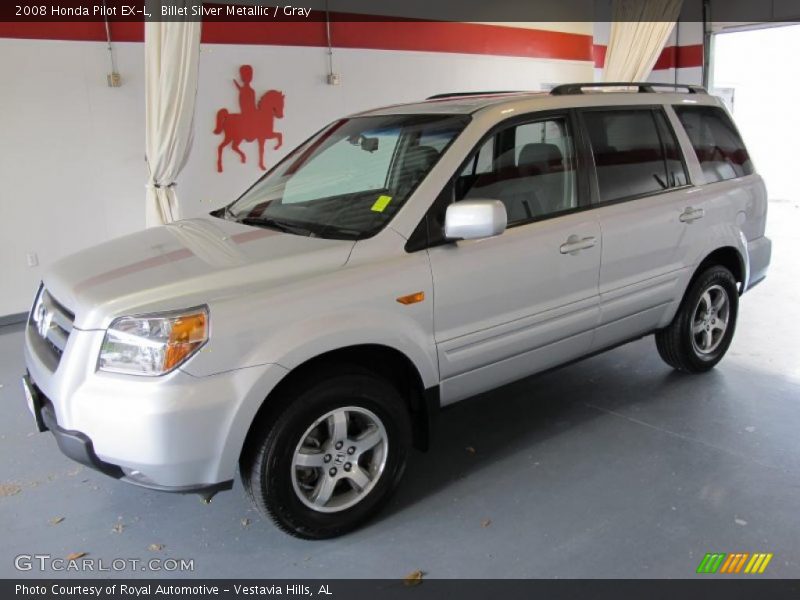 Billet Silver Metallic / Gray 2008 Honda Pilot EX-L