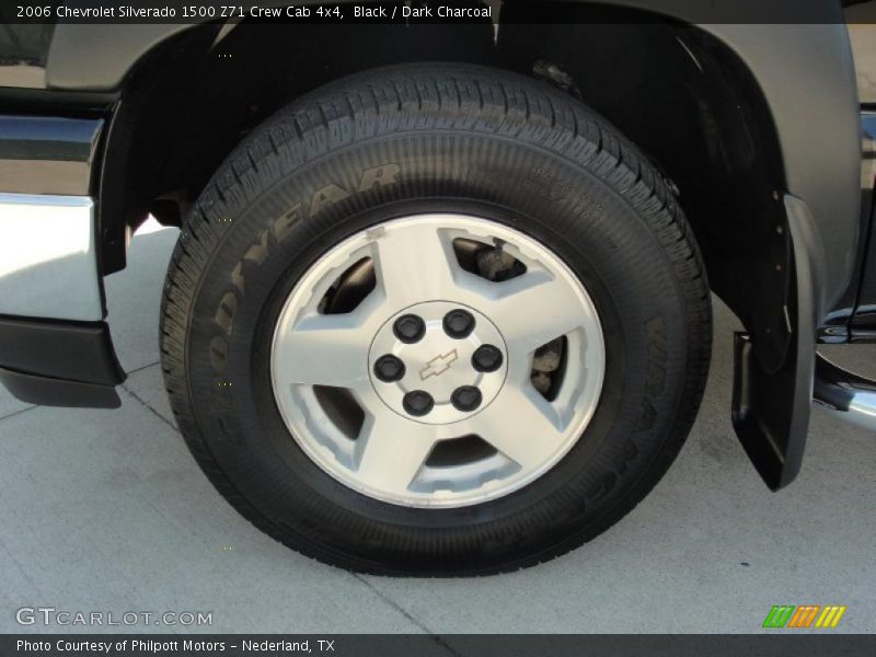 Black / Dark Charcoal 2006 Chevrolet Silverado 1500 Z71 Crew Cab 4x4