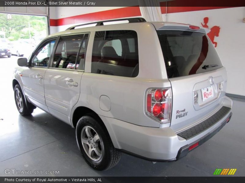Billet Silver Metallic / Gray 2008 Honda Pilot EX-L