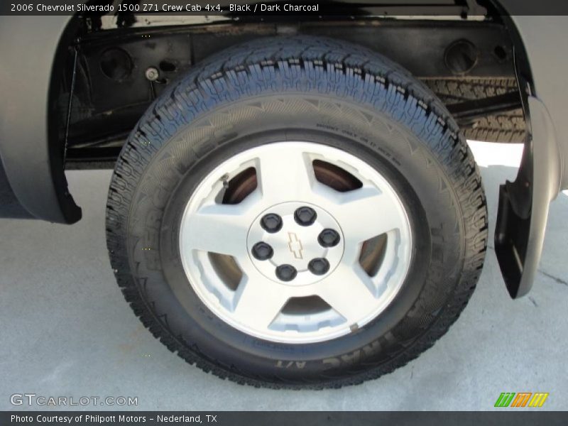 Black / Dark Charcoal 2006 Chevrolet Silverado 1500 Z71 Crew Cab 4x4