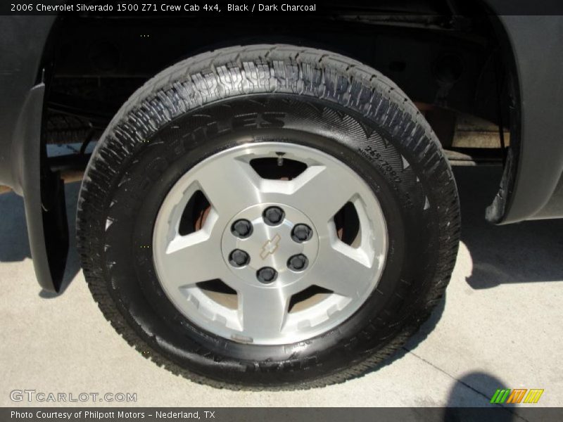 Black / Dark Charcoal 2006 Chevrolet Silverado 1500 Z71 Crew Cab 4x4