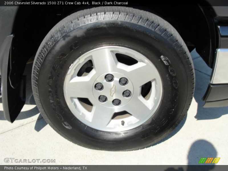 Black / Dark Charcoal 2006 Chevrolet Silverado 1500 Z71 Crew Cab 4x4