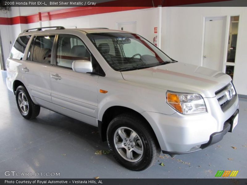 Billet Silver Metallic / Gray 2008 Honda Pilot EX-L