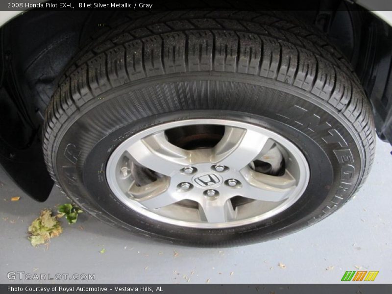 Billet Silver Metallic / Gray 2008 Honda Pilot EX-L